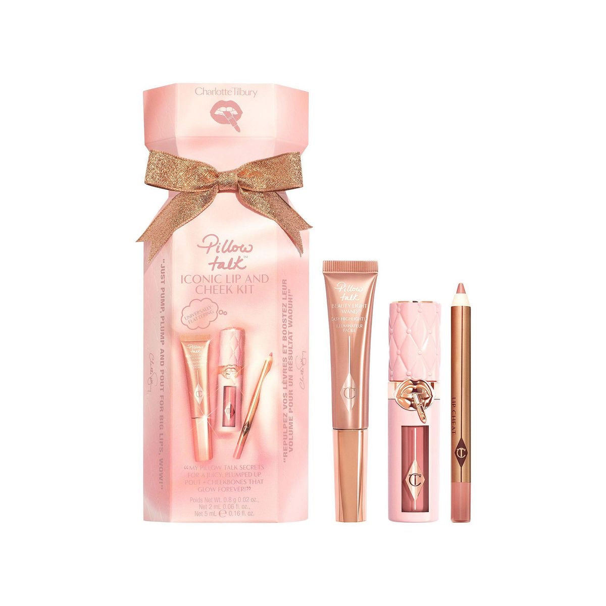 Charlotte tilbury PILLOW TALK ICONIC LIP & CHEEK KIT – Deera Cosmetics