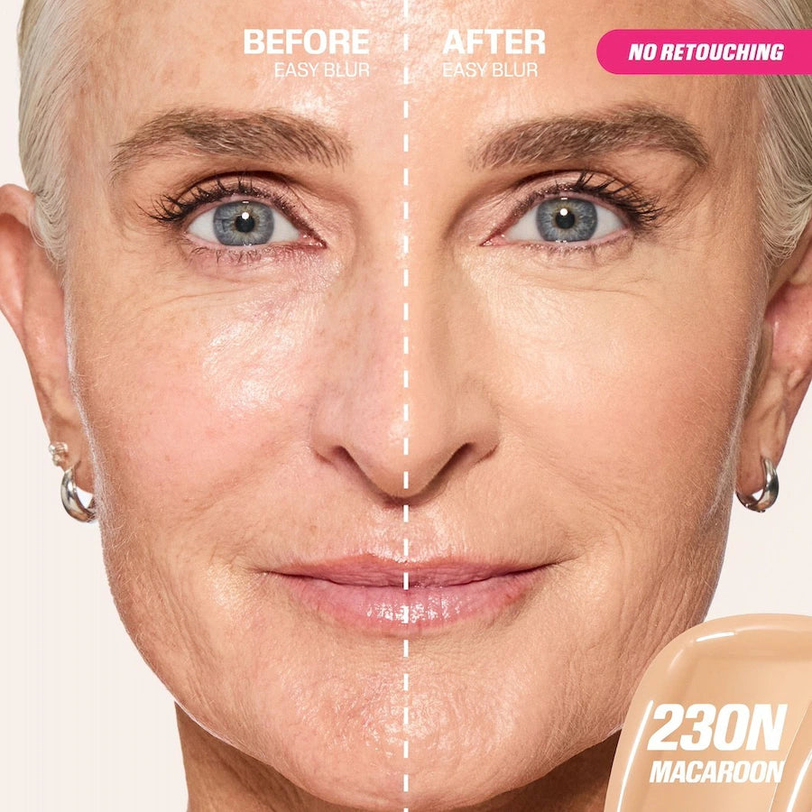 HUDA BEAUTY Easy Blur Natural Airbrush Foundation with Niacinamide