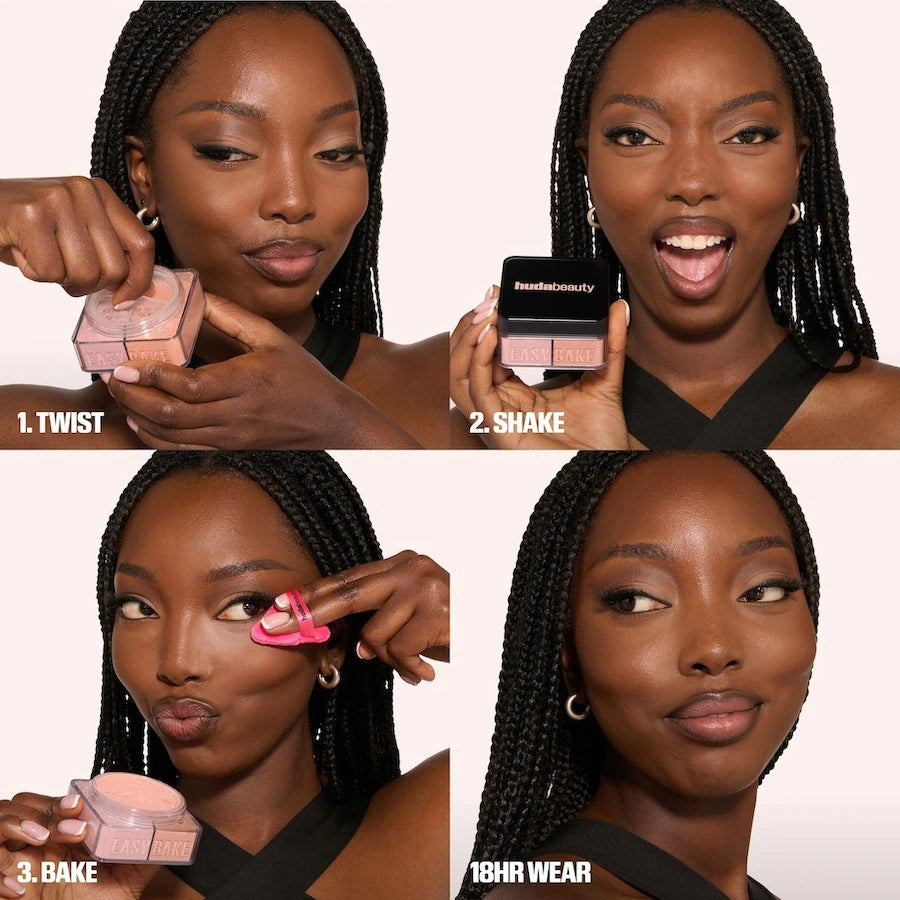 HUDA BEAUTY Easy Bake Duo Loose Powder